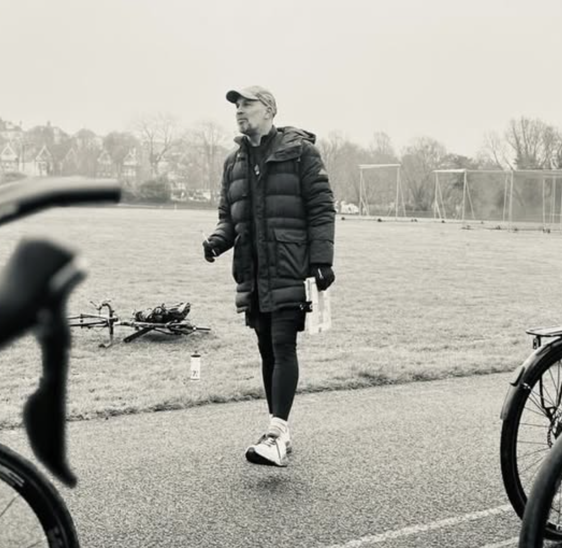 Coaching at Preston Park Velodrome