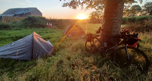  Photo: We all took tents.  